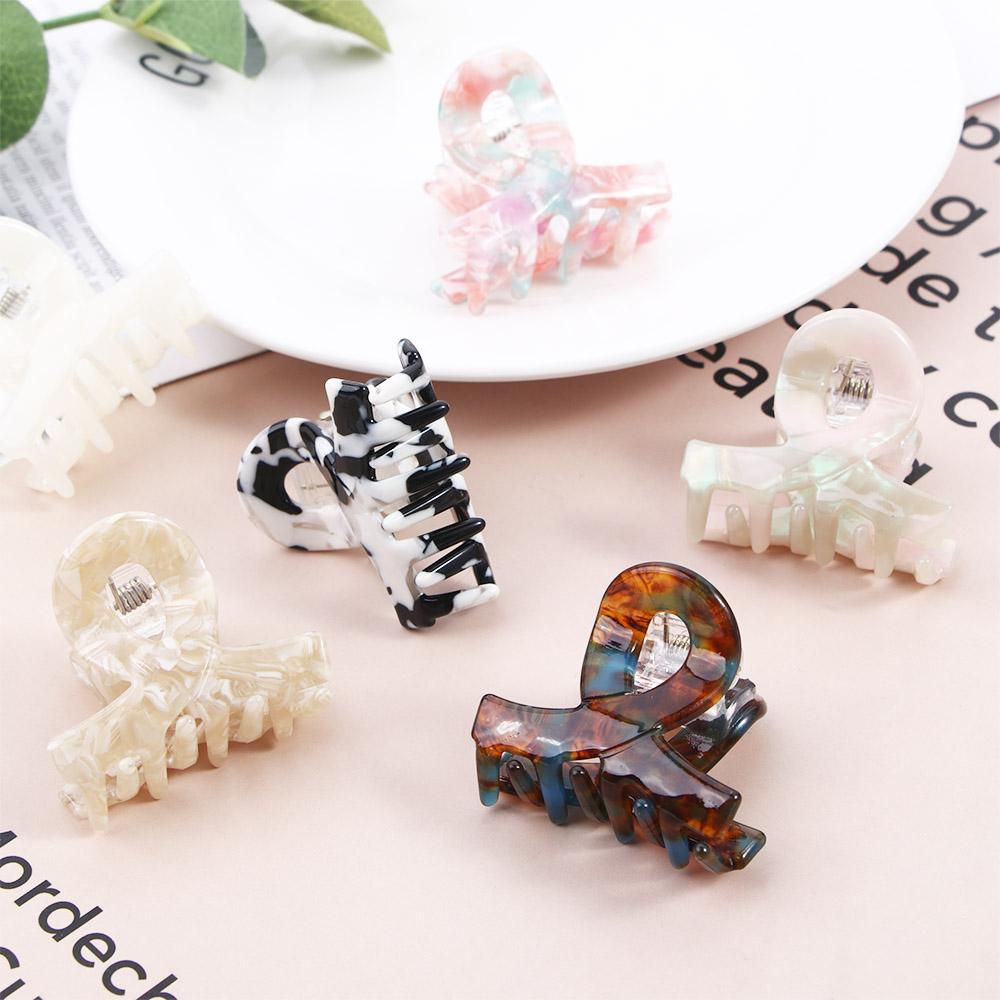 Acetate Hair Catch Clip Women Hair Accessories Cute Hairpin Korean Style Barrette Small Hair Claw