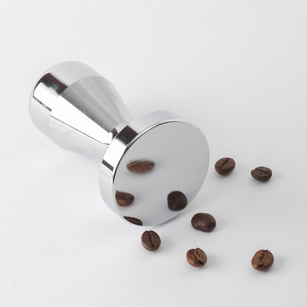Flat Base Coffee Bean Press 51/53/58MM Coffee Powder Hammer Coffeeware Espresso Tamper  Barista