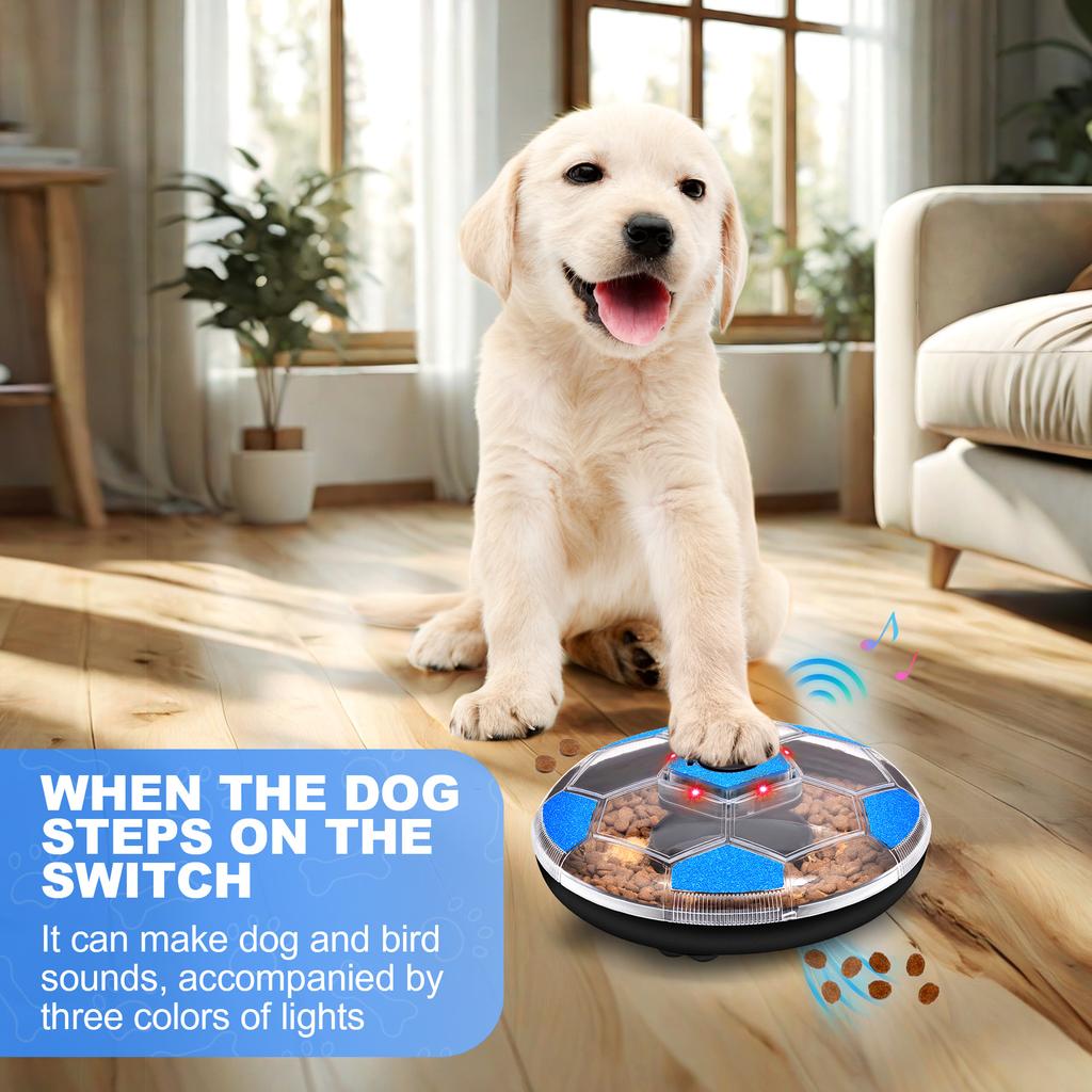 3 in 1 Modern Plastic Dog Puzzle Toy-Slow Feeder & Entertainment Play Toy