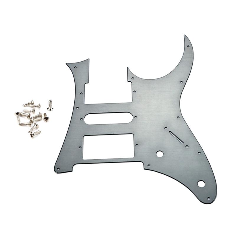 

Electric Guitar Pickguard Back Plate Pickup Cover Scratchplate Assembly Metal Texture Guitar Faceplate for Guitar 1