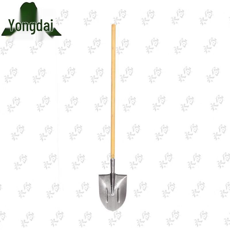 Yongdai Heavy Duty Square Head Shovel with Wooden Handle