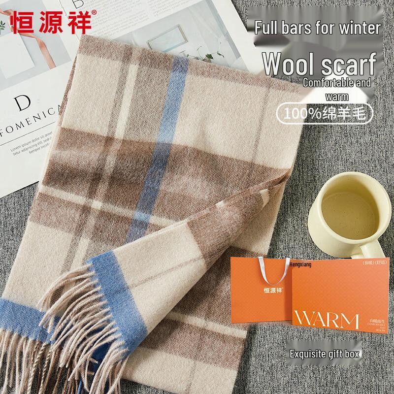 Hengyuanxiang Women s Autumn/Winter Long Wool Scarf