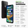 Refurbished Apple iPhone X 5.8'' 3GB RAM 256GB ROM All Colors 4G LTE Unlocked Smartphone With Single SIM