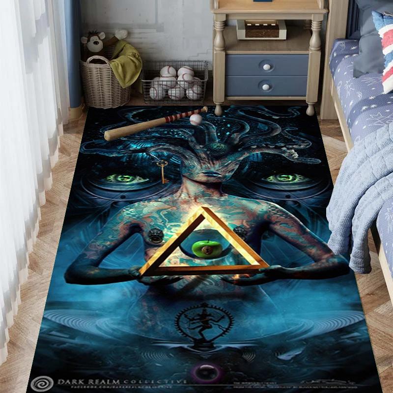 Esoteric Symbols Cosmic Harmony carpet Doormat Home Decor Protective pad Christmas gifts Fashion
