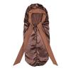 Haarschutz Satin Haube Lockige Haare Zopf Haube Extra Lang Schlafkappe Damen