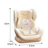 Pluszowe Siedzisko Dziecięce Lalka Fotelik Samochodowy Klips do Kratki Nawiewu Mała Lalka Siedzisko Bezpieczeństwa [YEZHU Nowość