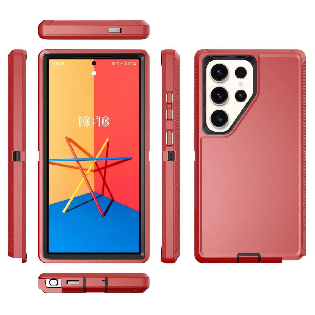 Compatible with Samsung S26 Ultra Phone Case, Rugged Robot, S25 Ultra Airbag, and S24 Ultra Protective Case