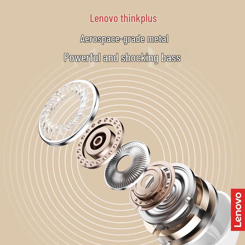Lenovo thinkplus LP17 True Wireless Half-In-Ear Bluetooth Earbuds