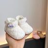 Warm Windproof Snow Boots for Babies 0-6 Months - Cotton, Velvet Lined, Thickened for Outdoor Use