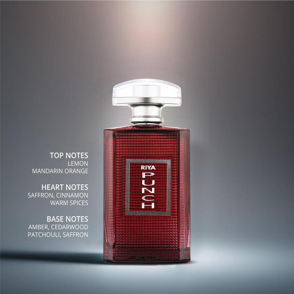 RIYA Punch For Men Eau De Parfum Spray Spicy Woody 100 ML