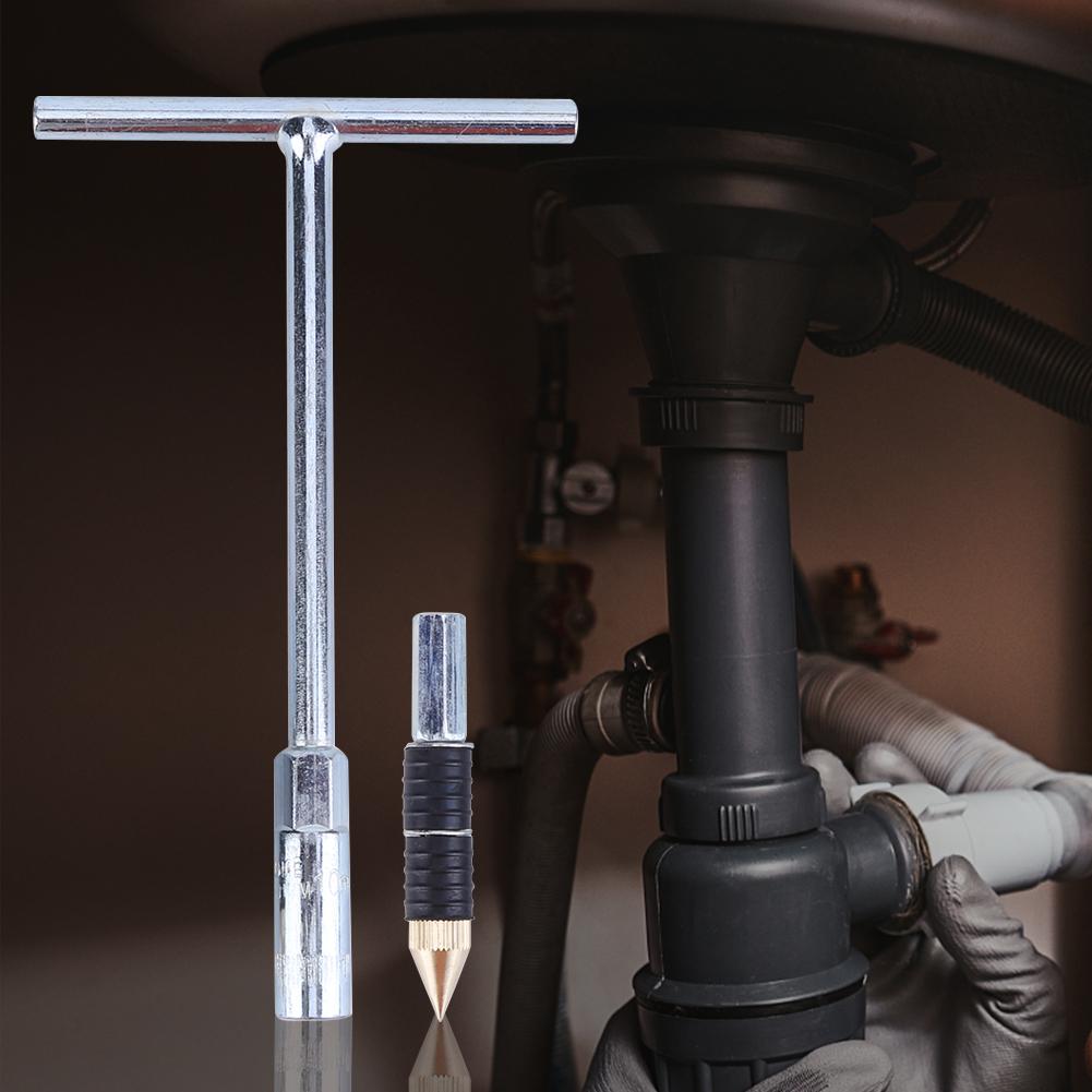1Inch 1/2Inch 3/4Inch Water Pipe Water Stop Anti-skid Rubber Design Water Plugging Tool  Metal for Plugging Bathtub Sink