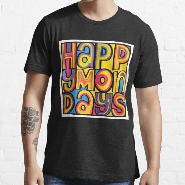 Happy Mondays Retro Vintage Essential T-Shirt S-3XL L