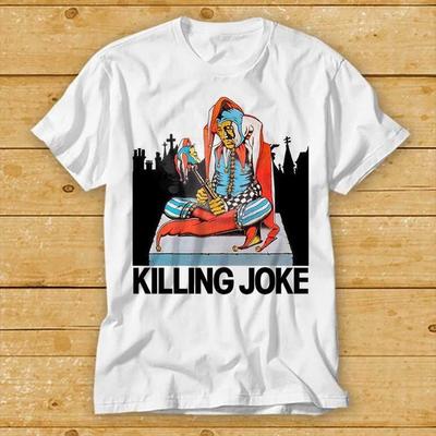 230 Gsm 100% Βαμβακερό Killing Joke T-Shirt Empire Song Punk Rock Ρετρό Cool Μπλούζα 2263