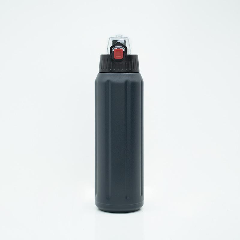 Bouncing Cover Sports Cup Military Training Outdoor 316 Stainless Steel Army Green Insulated Water Cup