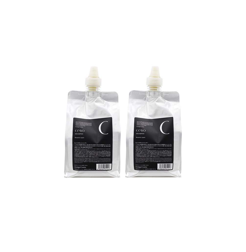 

Orange Cosmetics Seno Hematin Shampoo Hr 1000ml Refill x 2 Sets