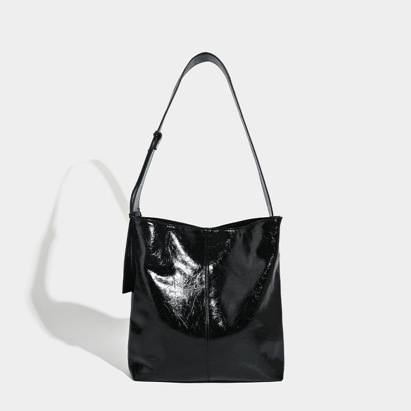 Niche Design Premium Sense Tote Bag Taška přes rameno Retro Dojíždění Velkokapacitní taška Crossbody taška