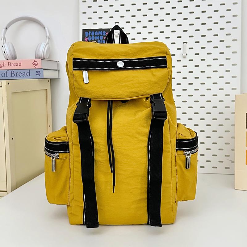 Mochila de grande capacidade para viagens curtas na moda, bolsa de ombro simples e elegante para desportos de lazer ao ar livre e montanhismo