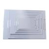 Rectangle Makeup Mirrors Aluminum Pocket Mini Mirror Small Mirror Folding Mirror  Cosmetics Tools