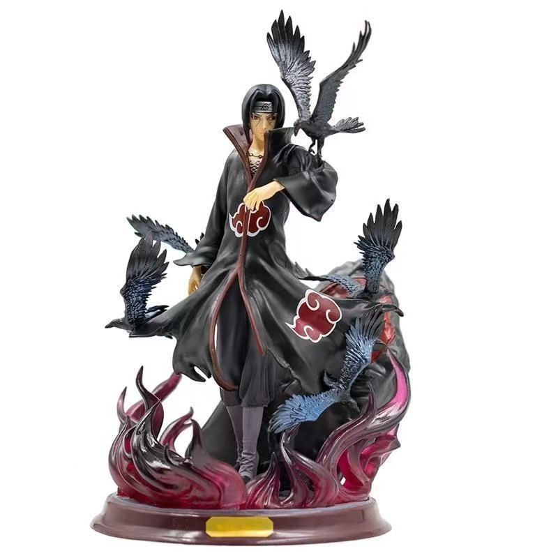 Naruto Figure Akira Organization Uchiha Crow Ferret Immortal Naruto Statue Model Ornament Birthday Gift