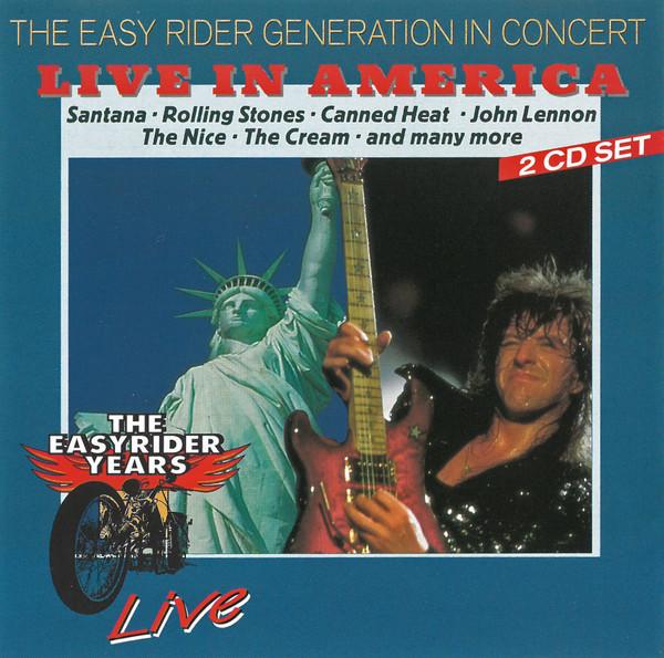 

CD VARIOUS - Live In America 930173 The Easy Rider 1993 Italy Rock Used