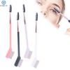 1PC Double Headed Eyebrow Brush Steel Needle Eyelash Comb Contouring Eye Brow Eyeliner Makeup Brushes Eyes Cosmetic Brushes