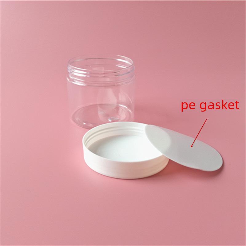 150ml Round Facial Mask Cream Box with White Plastic Cover
