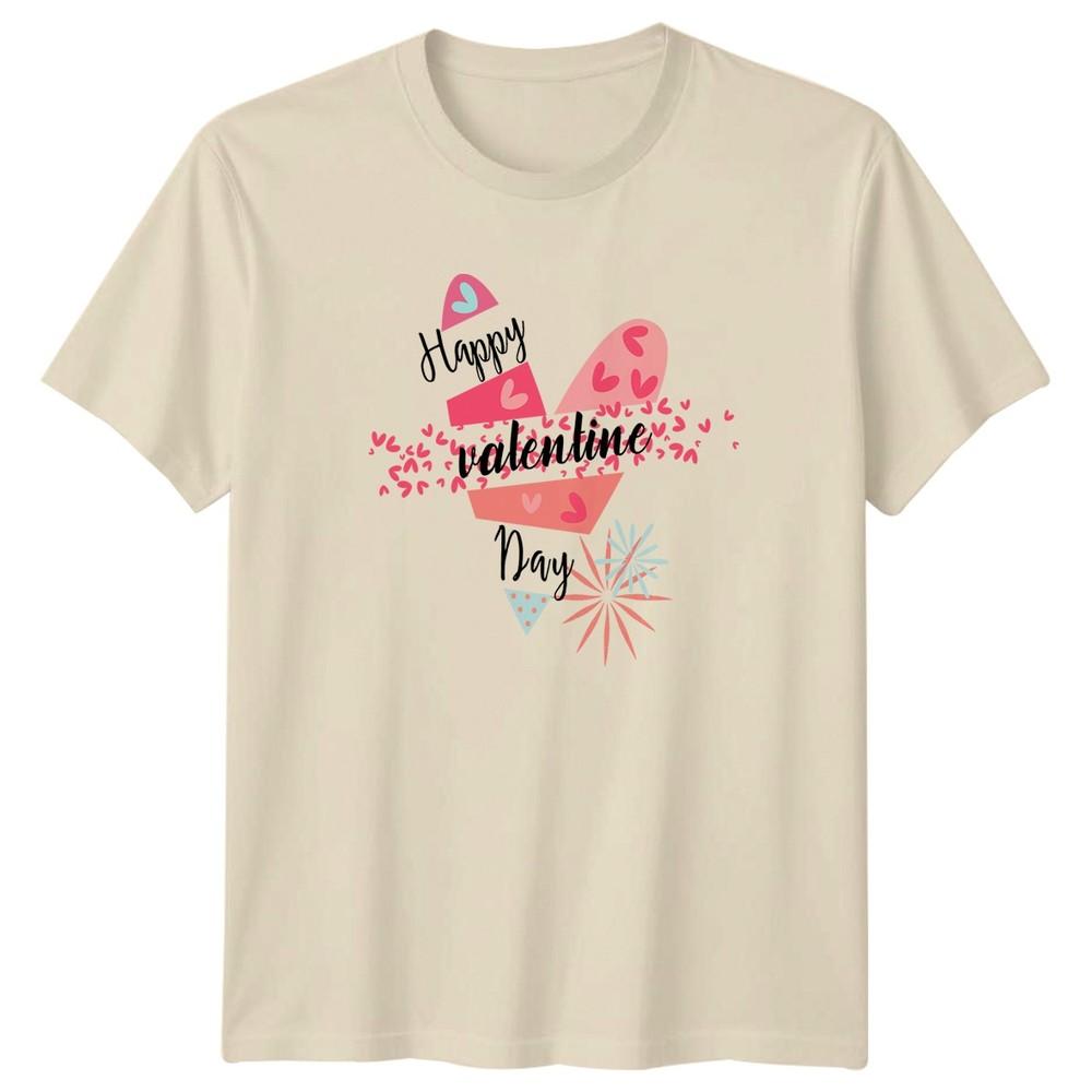Happy Valentines Day Graphic Tee Unisexs Unisexs Unisex Top