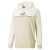 Men’s Hoodie Puma Essentials Block X Tape Beige