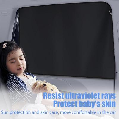 Sun Shade For Car Window Vehicle Sun Protection Magnetic Covers Curtains Auto Accessories Sunshades Keeps Cooler Screen For Baby