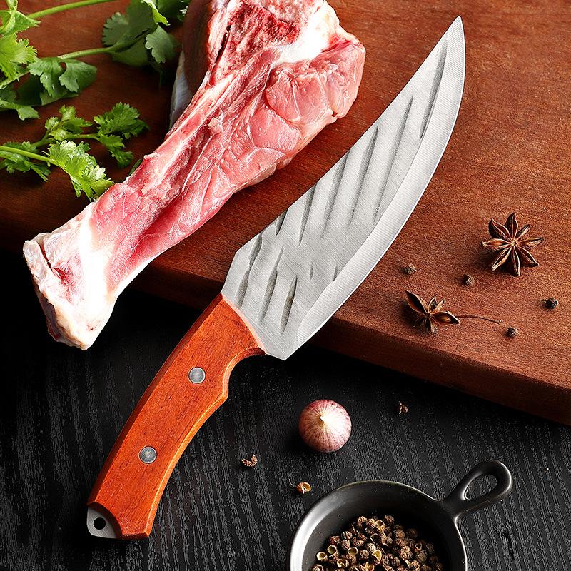 Cuțite de dezosat forjate Cuțit de măcelar Cuțit de bucătărie din oțel inoxidabil Cuțit de jupuit Cuțit pentru carne de măcelar