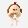 Cold Proof Children Earphone Hat Cute Cartoon Plush Warm Hat New Ear Protection Hat  Winter