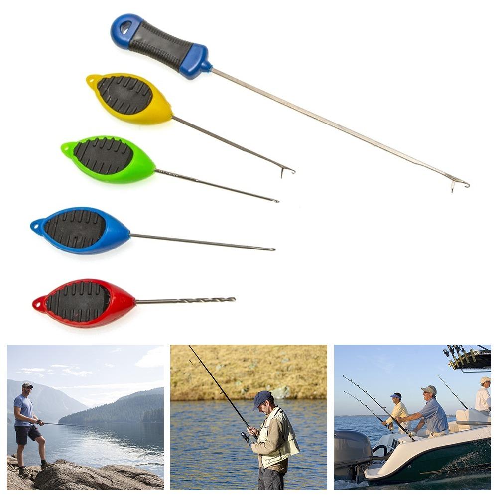 5PCS High Carbon Steel Carp Fishing Needle Easy Use Baiting Needle for Carp Fishing