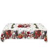 Christmas Print Tablecloth Waterproof Stain Resistant Festive Dining Decor Holiday Tables