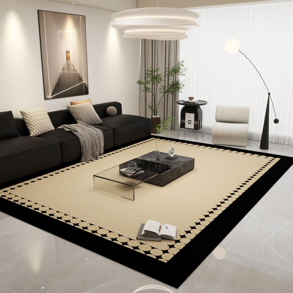 Wohnzimmerteppich Schlafzimmer Bettvorleger Indoor Bettvorleger Anti-Rutsch-Matte