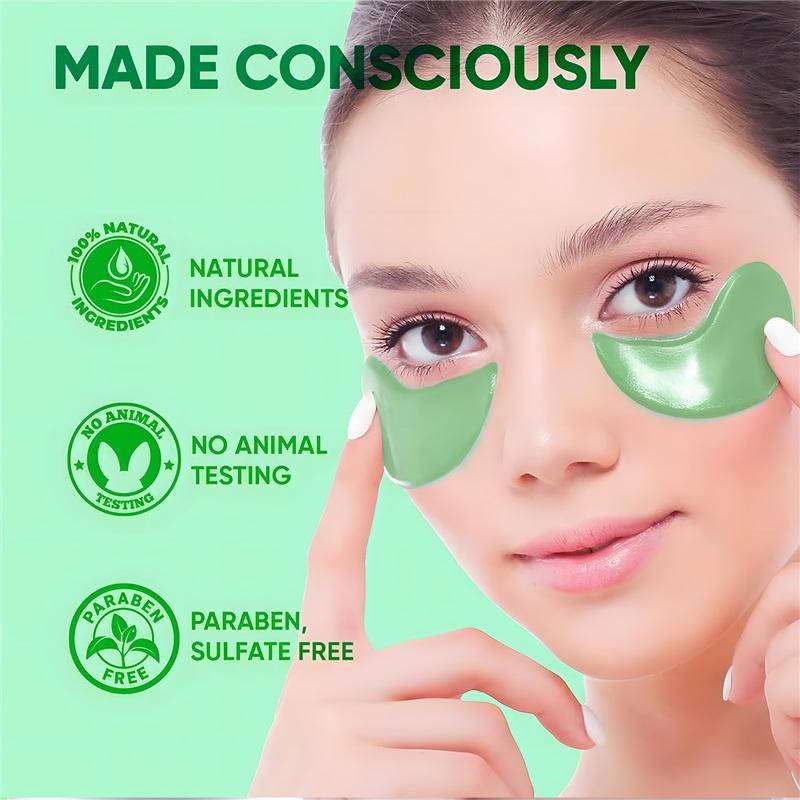 60pcs Seaweed Hyaluronic Acid Eye Masks Collagen Eye Patches for Dark Circle Reduction Facial Care Beauty Skincare Products
