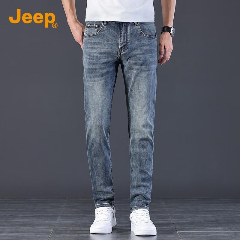 

JEEP Men s Fashion Straight-Leg Jeans 34