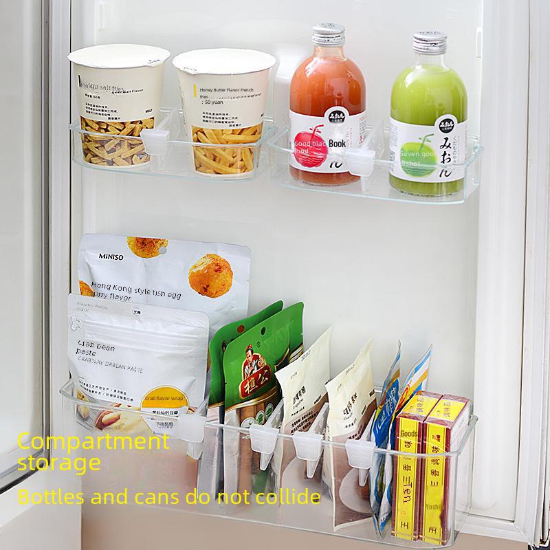 Retractable Multipurpose Refrigerator Storage Rack