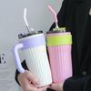 860ML Stainless Steel Thermo Bottle Large Capacity Coffee Cup Sport Insulated Cup Portable Tumbler Vacuum Flasks Car Thermal Cup