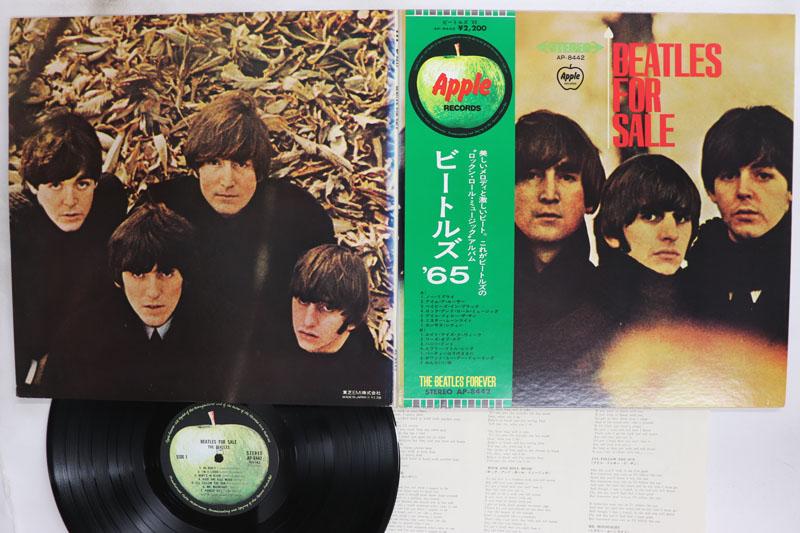LP Record BEATLES Beatles For Sale AP8442 APPLE 1970 Japan Obi Rock Used