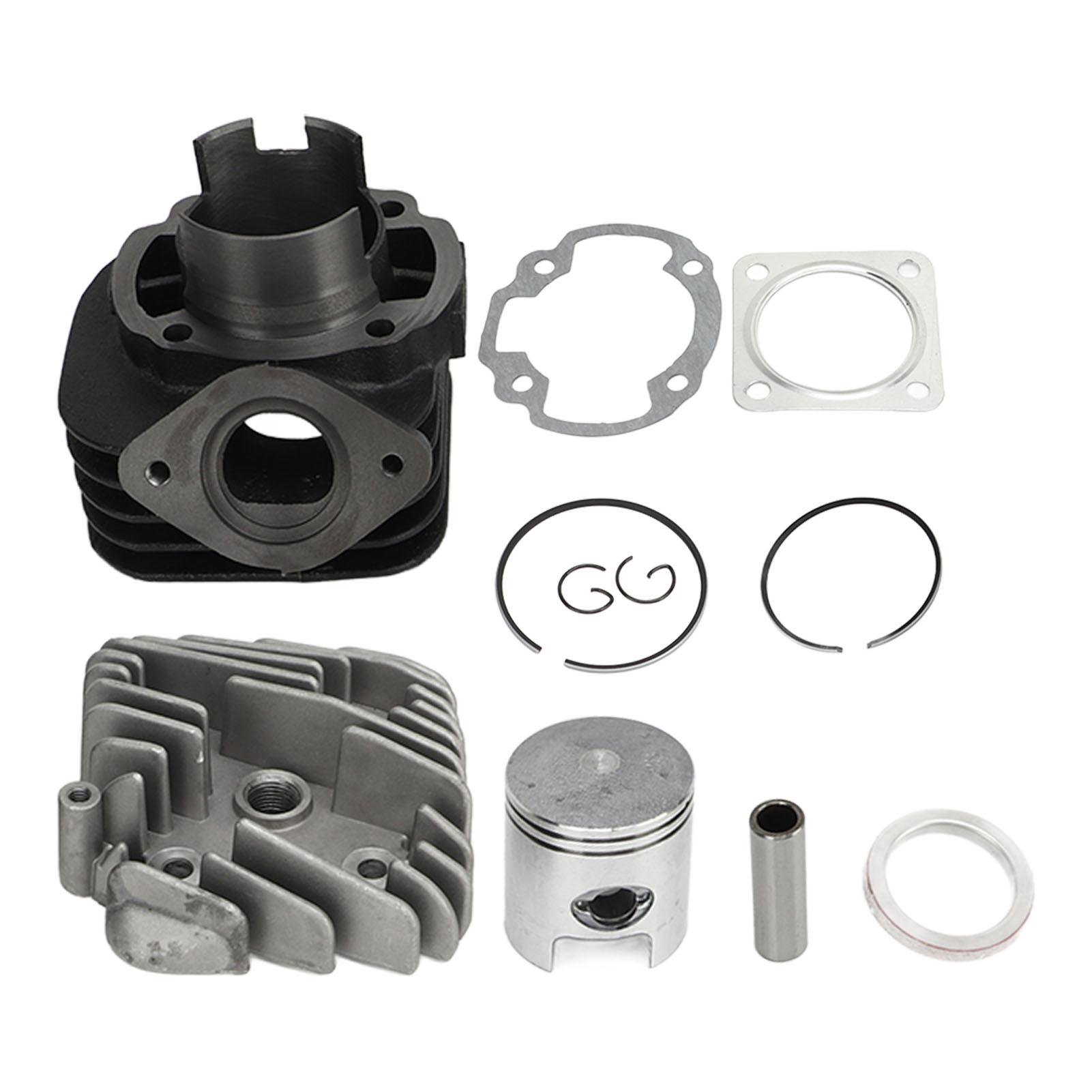 

Cylinder Piston Rings Gasket Kit Cylinder Piston Kit 47mm Bore Aluminium Alloy High Strength for Dio50 ZX50 AF34 AF35 70cc