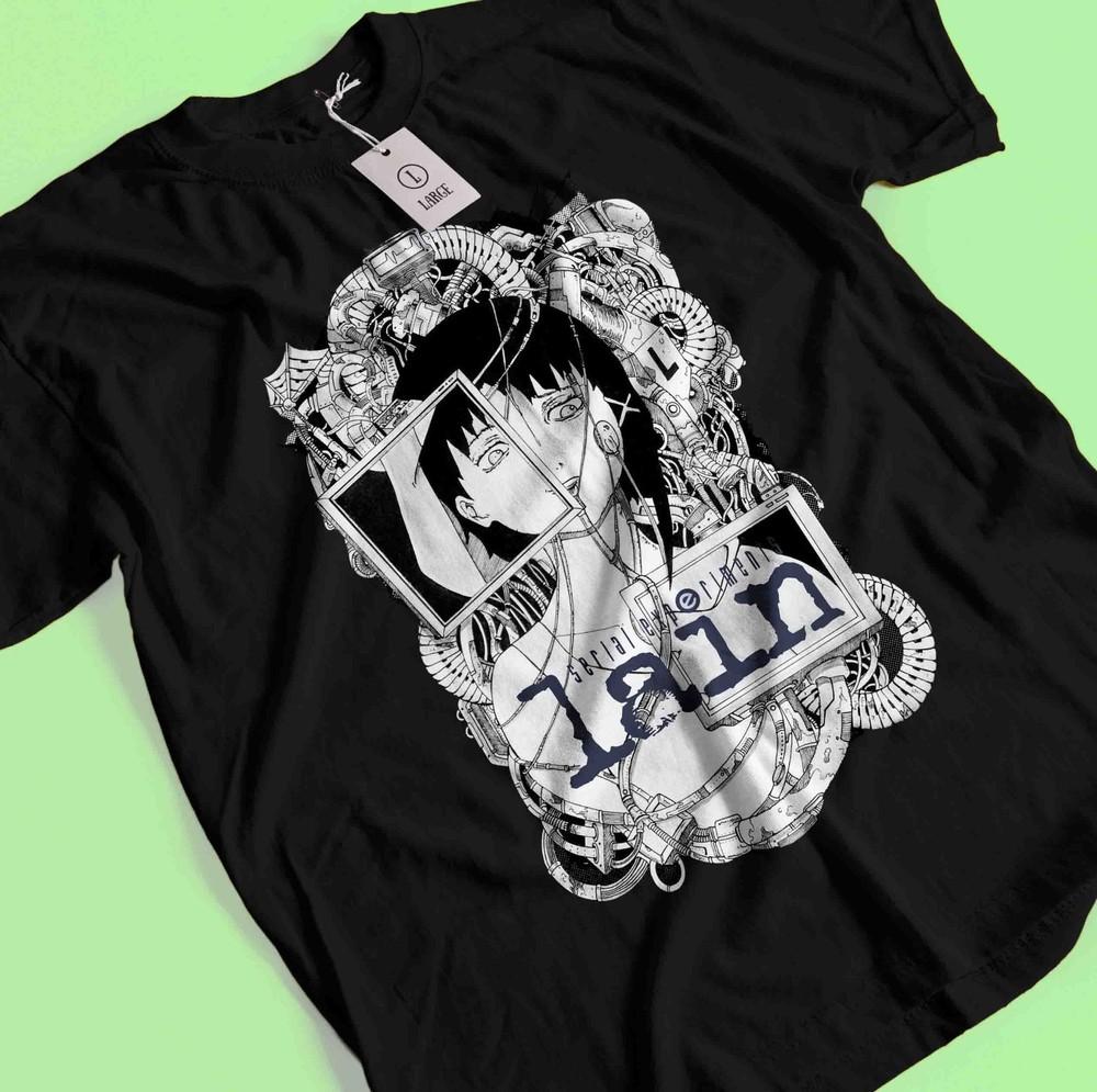 Serial Experiments Lain Shirt Iwakura Tshirt Masami Eiri T-Shirt Alice Mizuki