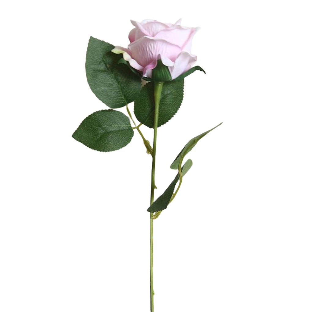 

Реквизит букета роз Интересный Свадебный Фестиваль Внутренние DIY Украшения Романтическое Украшение из Искусственных Цветов светло-розовый