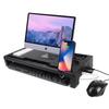 Multifunctional USB Charging Monitor Riser & Storage Rack for Desktop