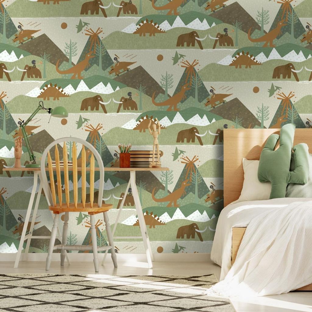 Tapeta Holden Decor Prehistorický dinosaurus