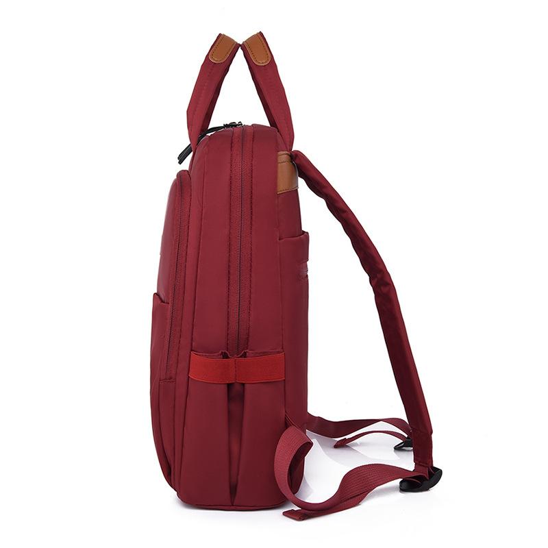 Trendiger New Oxford Rucksack Damen Große Kapazität Schule Einfarbig Ausflug Reise Laptop Rucksack CLE