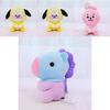 Adorable Kpop Bts Bt21 Seated Doll Plush Toy Collection Featuring Tata Cooky Chimmy Koya Shooky Mang
