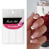 48 Pcs French Manicure Nail Art Tips Form Guide Sticker Polish DIY Stencil