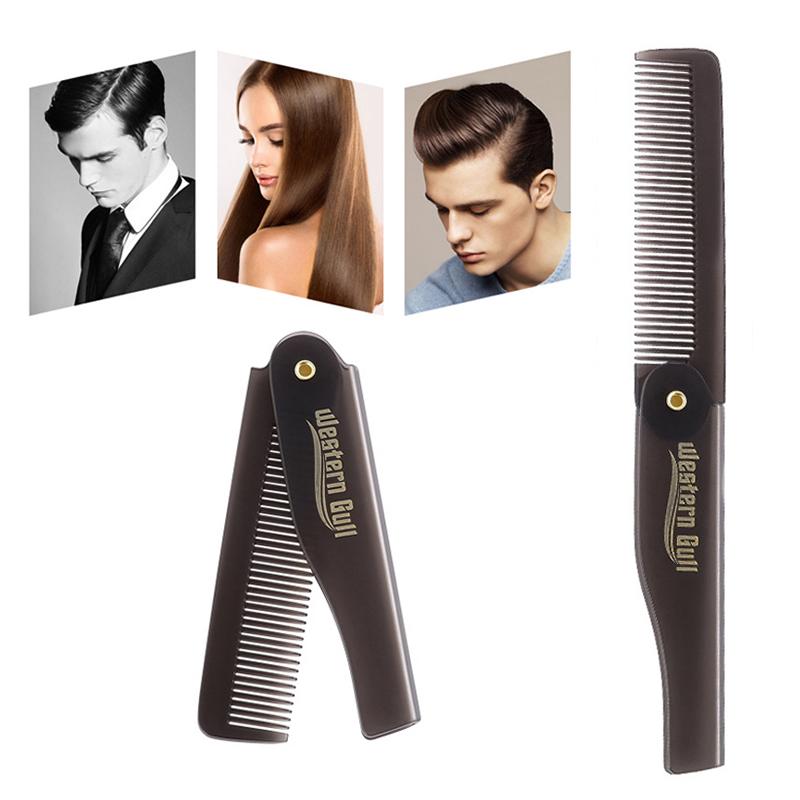 Pocket Size Folding Comb for Men Oil Head Hair Styling Tool Compact and Handy for Outdoor Use