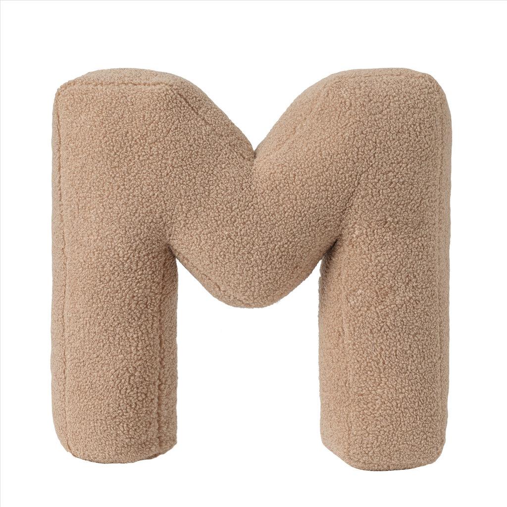 Plush Abc Alphabet Pillow For Children With Sheep Wool Fabric And Soft Support