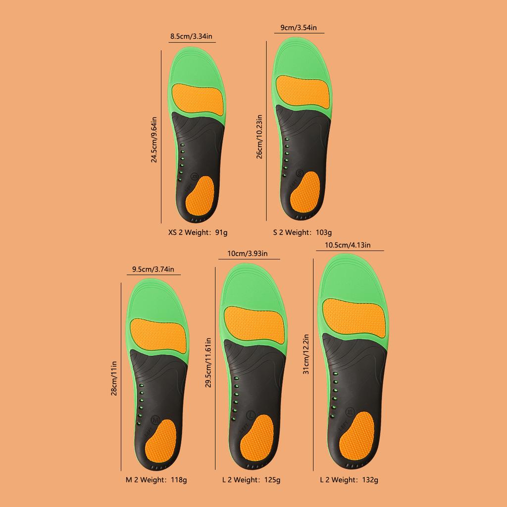 Arch Support Insoles Inserts Men Women - Flat Feet - Orthotic Insoles High Arch for Arch Pain -  Heavy Duty Support Pain Relief